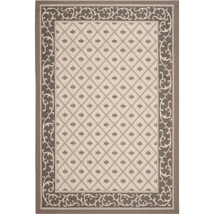 Courtyard CY7427 UV & Stain Resistant Non-Shedding Power Loomed Indoor/Outdoor Rugs - Safavieh - 1 of 4