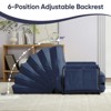 Mjkone Muti-Functional Folding Sofa Bed,Floor Sofa Bed Set,Lazy Sofa with Pillows,6 Position Adjustable Backrest - 3 of 4