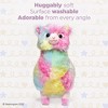 Bearington Annabelle Plush Stuffed Animal Rainbow Alpaca, 12 inches - 2 of 4