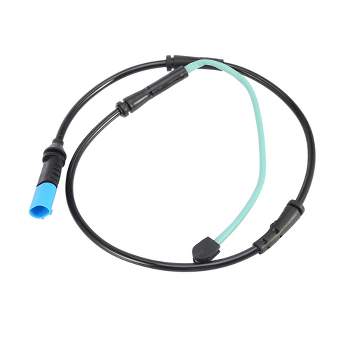 Unique Bargains Automobile Rear Brake Pad Wear Sensor Replacement Black Blue Green 2 Pins 34356870354 for BMW
