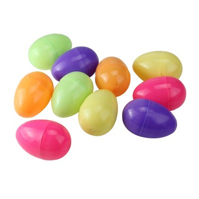 Northlight 10ct Springtime Fillable Easter Egg Decorations 3” - Pastel
