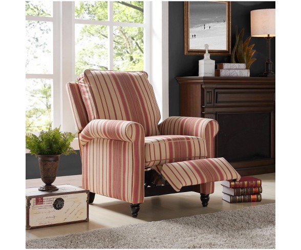 Prolounger Push Back Recliner Chair Red - Handy Living