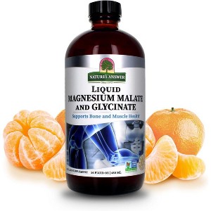 Nature's Answer - Liquid Magnesium Malate & Glycinate, 16 Oz - 1 of 4