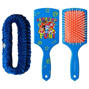 Paw Patrol Kids Paddle Hair Brush & Spa Headband Set - Paw Patrol Detangling & Styling Kit Ages 3+ - 1 of 4