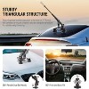 Triple Suction Cup Car Mount Kit with Extension Pole/Selfie Stick, Quick Release Outside Windshield Magic Arm Camera Mount with Action Camera Adapter - 4 of 4