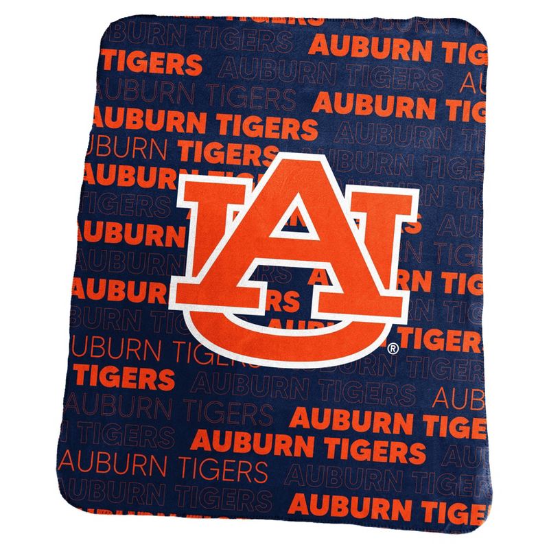 NCAA Auburn Tigers Classic Throw Blanket, 1 of 2