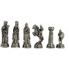 WE Games Medieval Pewter Chess Pieces, King measures 3.5 in. - 2 of 4