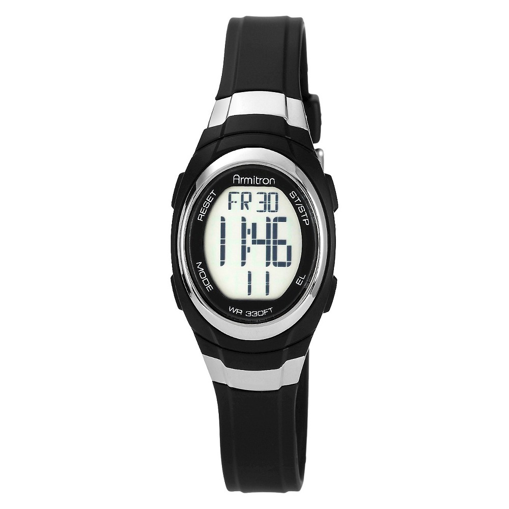 UPC 086702524471 product image for Armitron Sport Digital Chronograph Resin Strap Watch - Black | upcitemdb.com