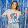 Simply Sage Market Women's 4th of July Lightning Bolt Short Sleeve Graphic Tee - 2 of 3
