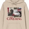 The Conjuring Photo Collage Long Sleeve Sand Women's Hooded Sweatshirt - 2 of 3