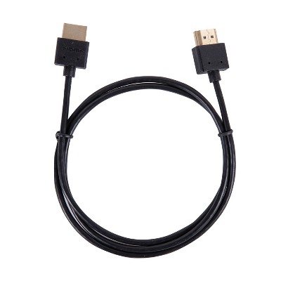 Basics High-Speed HDMI Cable For Television, A Male to A Male, 18  Gbps, 4K/60Hz, 6 Feet, Black