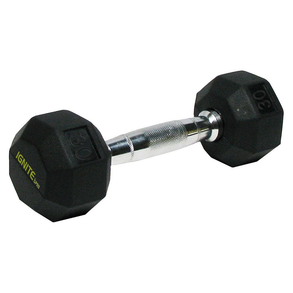 Ignite by SPRI Chrome Hand Weight - 30lbs