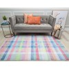 Isaac Mizrahi Serafina Plaid Contemporary Area Rug - 3 of 4