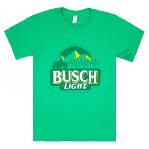 Mens Busch Light For the Farmers Green Colorway T-Shirt - 1 of 2