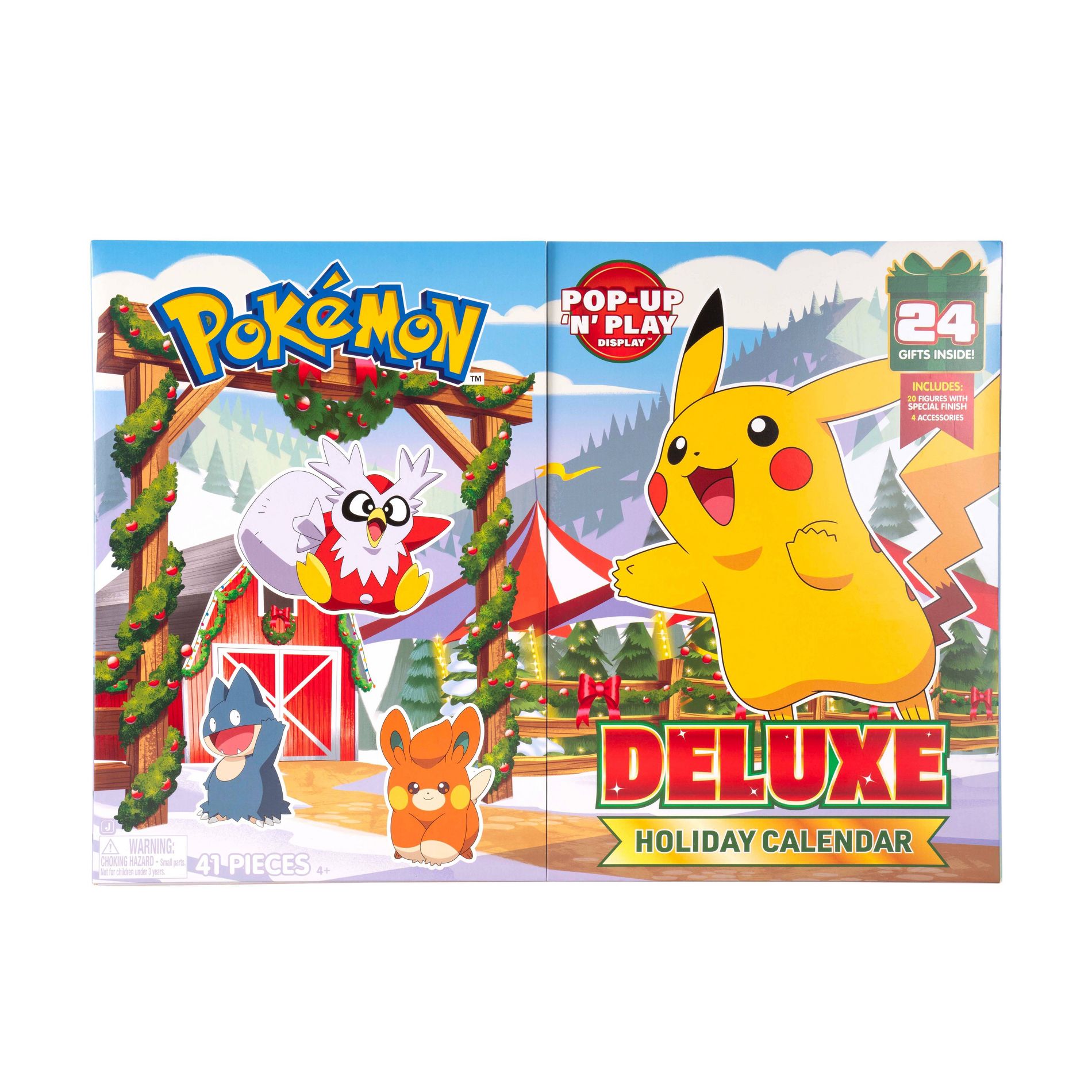 Pokemon  Battle Figure Multipack Deluxe Holiday Calendar 2025