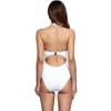 Women's Plunge Lace Up Halter One Piece Swimsuit - Jets By Jessika Allen - 2 of 2