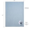 Bedtime Originals Disney Stitch Blue Soft Fleece Appliqued Baby Blanket - 2 of 4