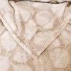 HGTV Super Luxe Faux Fur Throw Blanket Manchester Nomadic Desert 50 x 70 inches - 3 of 4