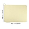 Unique Bargains Solid Color Dish Drying Mat - 4 of 4