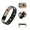 Unique Bargains Star Wig Edge Fixing Headband 23.62"x1.57" Black Champagne 1 Pc - 3 of 4