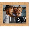 PosterPalooza | 11x9 Modern Bamboo Picture Frame, UV Acrylic, 5 Finishes - 2 of 4