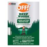 OFF! 12ct Deep Woods Wipes