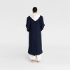 KBB by KAHLANA Women's 'The Maxi Coat' - Navy Blue - 2 of 2