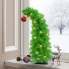 Puleo 3' Pre-Lit Artificial Whimsical Christmas Tree - 4 of 4