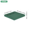 Unique Bargains Ceramic Durable Indoor Decorative Plant Saucer 2 Pcs - 2 of 4