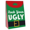 Big Dot of Happiness Ugly Sweater - Holiday and Christmas Gift Favor Bags - Party Goodie Boxes - Set of 12 - 3 of 4