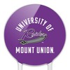 University of Mount Union Raiders Acrylic Cake Topper Party Decoration for Wedding Anniversary Birthday Graduation - 3 of 4