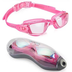 Link Active Kids Swim Goggle With Fast Clasp Technology UV Protection Leak & Fog Proof Wide View Boys & Girls Ages 3-9 - 1 of 4
