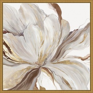 Amanti Art Butterfly Flower II by Asia Jensen Framed Canvas Wall Art - 1 of 4