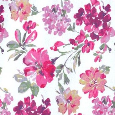 white painterly flowers