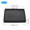 Unique Bargains Indoor Ceramic Square Plant Pot Saucers Tray 2 Pcs - 2 of 4