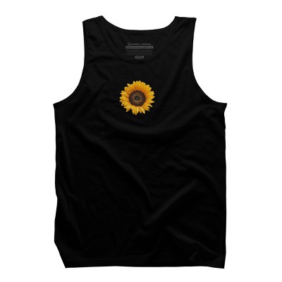 Men's Design By Humans Mother's Day Sunflower Mom By FridayFusion Tank Top