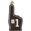 Old World Christmas Blown Glass Ornament for Christmas Tree, Cleveland Browns Foam Finger - 3 of 4