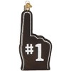 Old World Christmas Blown Glass Ornament for Christmas Tree, Cleveland Browns Foam Finger - image 3 of 4