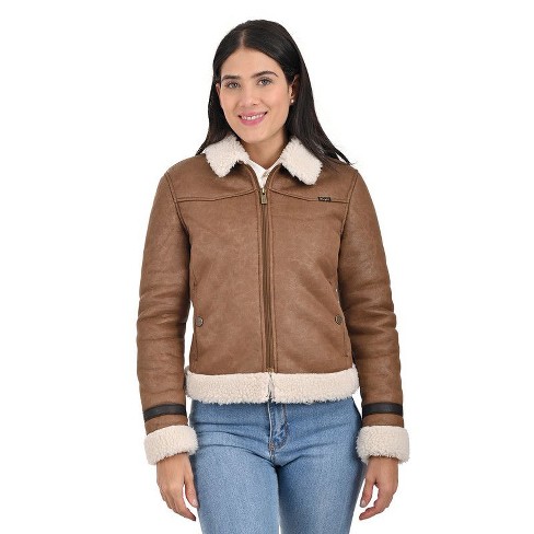 Wrangler Fur Lined Women's Cozy Jacket WRDO233 - image 1 of 4