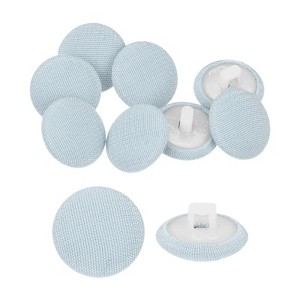 Unique Bargains Bridal Wedding Dress Suit DIY Satin Shiny Sewing Buttons 10 Pcs - 1 of 4