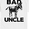 Men's - Instant Message - Bad A-s Uncle Short Sleeve Graphic T-Shirt - 2 of 4