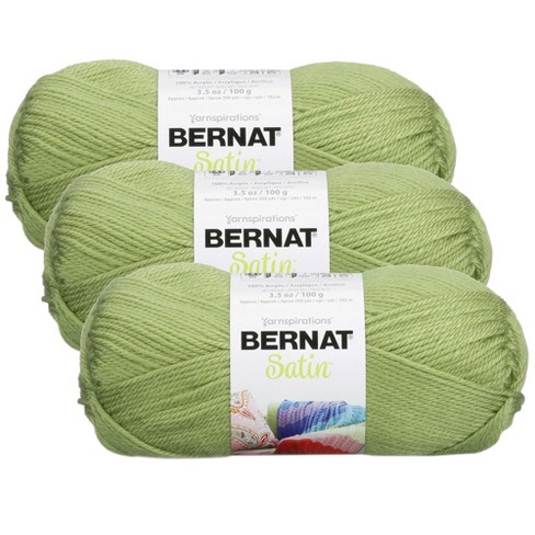 Bernat Super Value Forest Green Yarn - 3 Pack Of 198g/7oz - Acrylic - 4  Medium (worsted) - 426 Yards - Knitting/crochet : Target