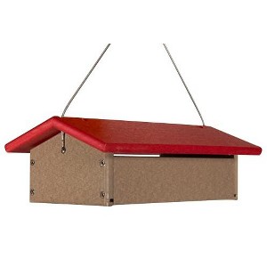 JCS Wildlife Recycled Poly Upside Down Double Suet Bird Feeder - 1 of 4
