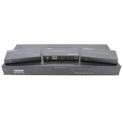 Monoprice Blackbird 4k Hdmi 4x4 Matrix With Hdbaset Out Hdr 18g 4k 60hz Ycbcr 4 4 4 Edid Poc Ir Extender With 3 Receivers Target