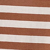 rich ginger even stripe