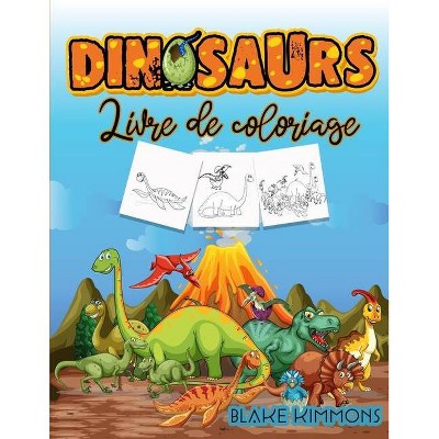 Dinosaures Livre de Coloriage - by  Norea Dahlberg (Paperback)