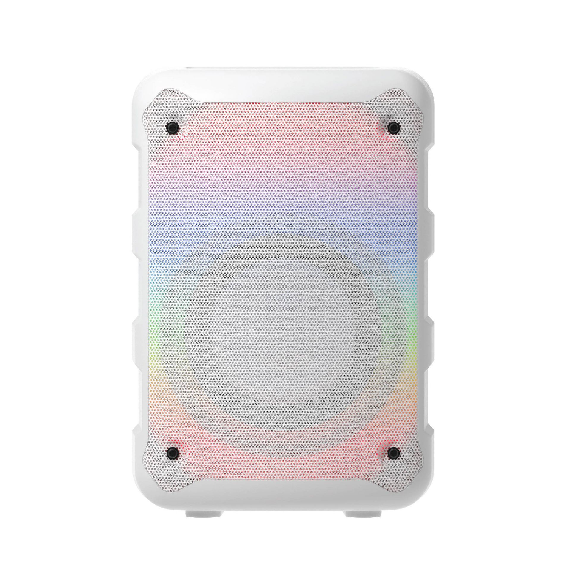 GEMS Light Up Portable Party Speaker - White