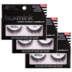 Ardell Professional Faux Mink Designer Lash Collection- 812 - (Pack of 3) - 1 of 3