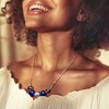 Ross-Simons Italian Multicolored Murano Glass Bead Necklace in 18kt Yellow Gold Over Sterling Size 18 - 2 of 4