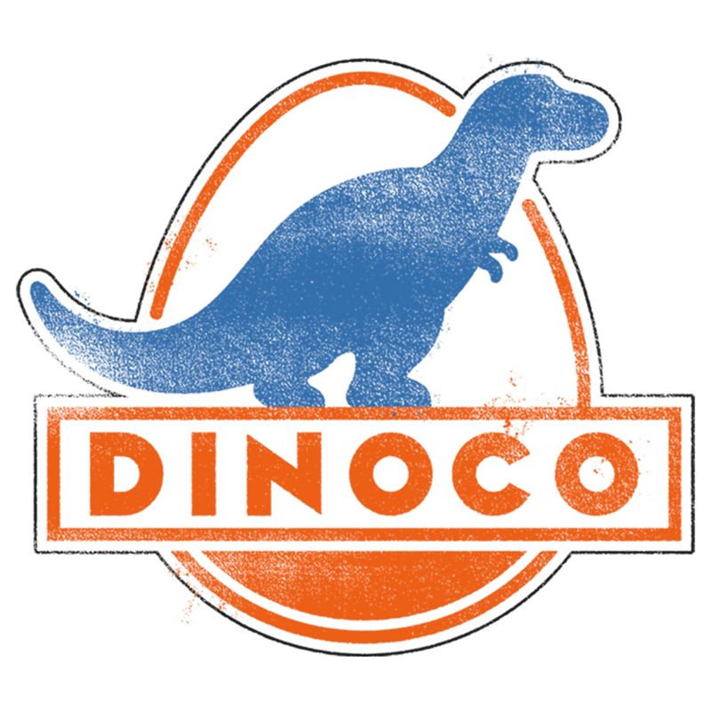 Men's Cars Dinoco Classic Logo Baseball Tee, 2 of 5